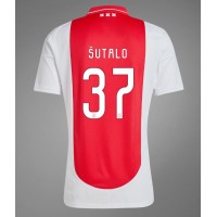 Billiga Ajax Josip Sutalo #37 Hemma fotbollskläder 2024-25 Kortärmad